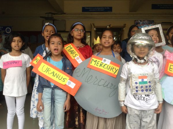THEMATIC UNIT: OUR SOLAR SYSTEM- Culminated in the event ‘Little Astronauts’ - 2023 - aurangabad